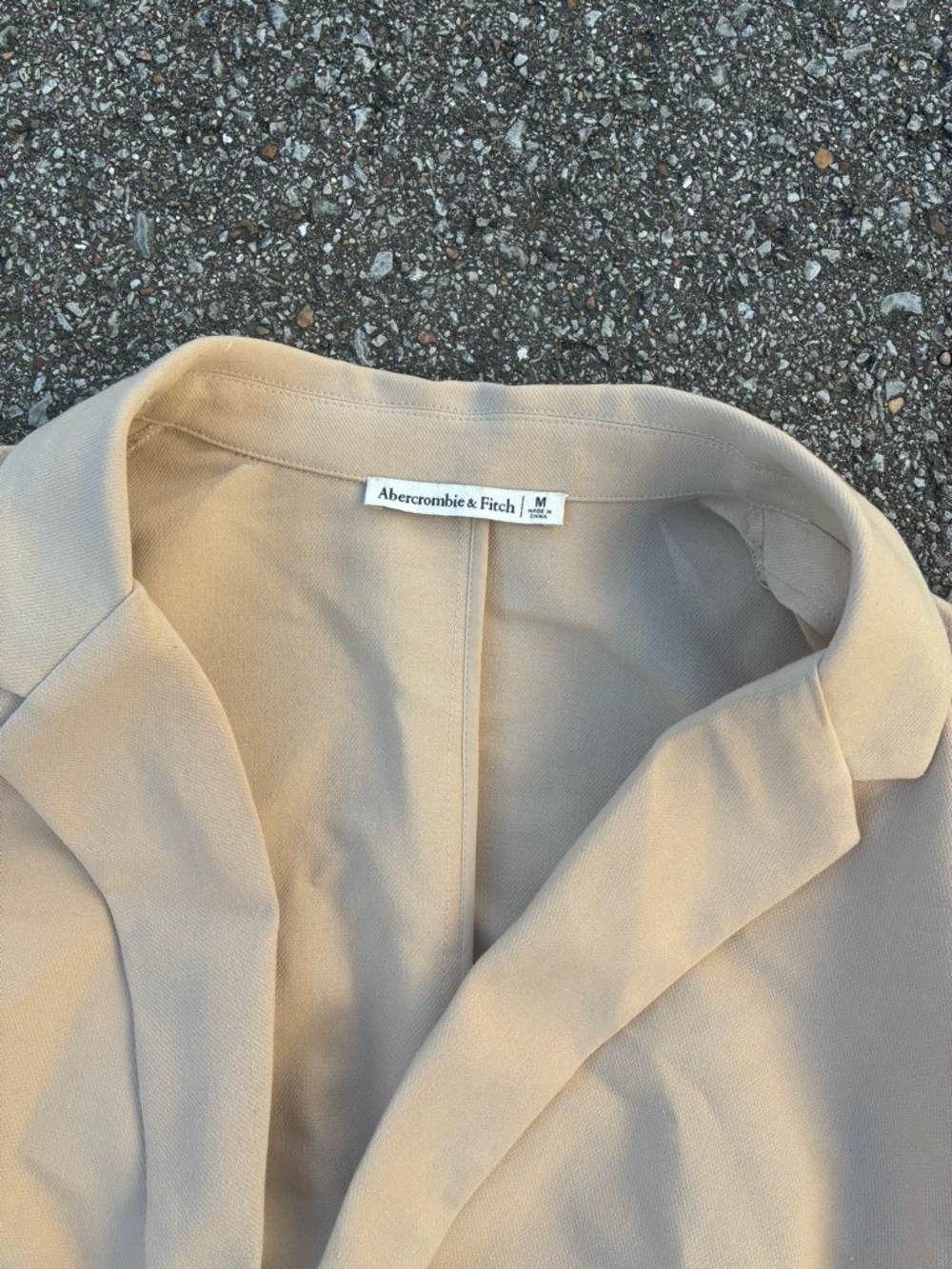 Abercrombie and Fitch cut out tan blazer dress - Picture 3 of 3